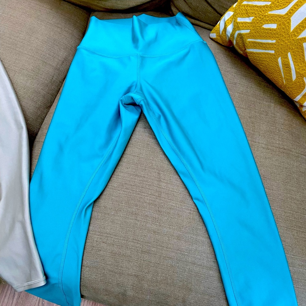 Alo 7/8 leggings turquoise